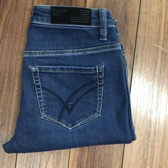 WILLIAM and Rast Mid Rise Slim Fit Jean Pants - Picture 2 of 12